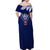 Personalised Samoa Rugby Off Shoulder Maxi Dress World Cup 2023 Siamupini Siva Tau - Wonder Print Shop