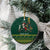 Personalised South Africa Christmas Ceramic Ornament Bokke Merry Braai-mas LT7 - Wonder Print Shop