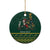 Personalised South Africa Christmas Ceramic Ornament Bokke Merry Braai-mas LT7 - Wonder Print Shop