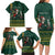 Personalised South Africa Christmas Family Matching Long Sleeve Bodycon Dress and Hawaiian Shirt Bokke Merry Braai-mas LT7 - Wonder Print Shop