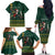 Personalised South Africa Christmas Family Matching Off The Shoulder Long Sleeve Dress and Hawaiian Shirt Bokke Merry Braai-mas - Wonder Print Shop