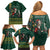 Personalised South Africa Christmas Family Matching Off Shoulder Short Dress and Hawaiian Shirt Bokke Merry Braai-mas LT7 - Wonder Print Shop