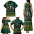 Personalised South Africa Christmas Family Matching Tank Maxi Dress and Hawaiian Shirt Bokke Merry Braai-mas - Wonder Print Shop