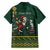 Personalised South Africa Christmas Hawaiian Shirt Bokke Merry Braai-mas - Wonder Print Shop