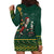 Personalised South Africa Christmas Hoodie Dress Bokke Merry Braai-mas - Wonder Print Shop