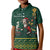 Personalised South Africa Christmas Kid Polo Shirt Bokke Merry Braai-mas - Wonder Print Shop