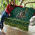 Personalised South Africa Christmas Quilt Bokke Merry Braai-mas - Wonder Print Shop