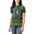 Personalised South Africa Christmas Women Polo Shirt Bokke Merry Braai-mas - Wonder Print Shop