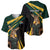 South Africa Personalised Baseball Jersey Springbok Mascot Dynamic LT7 - Wonder Print Shop