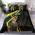 South Africa Personalised Bedding Set Springbok Mascot Dynamic LT7 - Wonder Print Shop