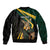 South Africa Personalised Bomber Jacket Springbok Mascot Dynamic LT7 - Wonder Print Shop