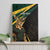 South Africa Personalised Canvas Wall Art Springbok Mascot Dynamic LT7 - Wonder Print Shop