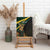 South Africa Personalised Canvas Wall Art Springbok Mascot Dynamic LT7 - Wonder Print Shop