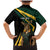 South Africa Personalised Family Matching Mermaid Dress and Hawaiian Shirt Springbok Mascot Dynamic LT7 - Wonder Print Shop