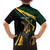 South Africa Personalised Family Matching Off Shoulder Short Dress and Hawaiian Shirt Springbok Mascot Dynamic LT7 - Wonder Print Shop