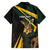 South Africa Personalised Family Matching Off Shoulder Short Dress and Hawaiian Shirt Springbok Mascot Dynamic LT7 - Wonder Print Shop