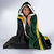 South Africa Personalised Hooded Blanket Springbok Mascot Dynamic