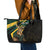 South Africa Personalised Leather Tote Bag Springbok Mascot Dynamic - Wonder Print Shop