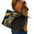 South Africa Personalised Leather Tote Bag Springbok Mascot Dynamic - Wonder Print Shop