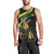 South Africa Personalised Men Tank Top Springbok Mascot Dynamic - Wonder Print Shop