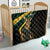 South Africa Personalised Quilt Springbok Mascot Dynamic - Wonder Print Shop