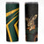 South Africa Skinny Tumbler Springbok Mascot Dynamic