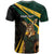 South Africa Personalised T Shirt Springbok Mascot Dynamic - Wonder Print Shop