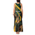 South Africa Personalised Tank Maxi Dress Springbok Mascot Dynamic