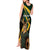 South Africa Personalised Tank Maxi Dress Springbok Mascot Dynamic