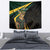 South Africa Personalised Tapestry Springbok Mascot Dynamic