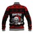 Custom Christmas Baseball Jacket Gothic Skull Creepmas LT7 - Wonder Print Shop