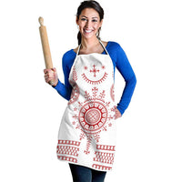 Croatia Sicanje Tattoo Kolo Inspired Apron - Wonder Print Shop
