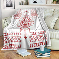 Croatia Sicanje Tattoo Kolo Inspired Blanket - Wonder Print Shop