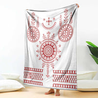 Croatia Sicanje Tattoo Kolo Inspired Blanket - Wonder Print Shop
