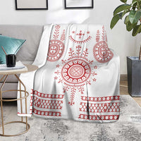 Croatia Sicanje Tattoo Kolo Inspired Blanket - Wonder Print Shop