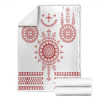 Croatia Sicanje Tattoo Kolo Inspired Blanket - Wonder Print Shop