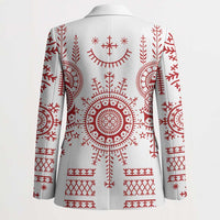 Croatia Sicanje Tattoo Kolo Inspired Blazer - Wonder Print Shop