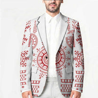 Croatia Sicanje Tattoo Kolo Inspired Blazer - Wonder Print Shop