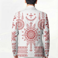 Croatia Sicanje Tattoo Kolo Inspired Blazer - Wonder Print Shop