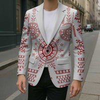 Croatia Sicanje Tattoo Kolo Inspired Blazer - Wonder Print Shop