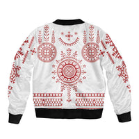 Croatia Sicanje Tattoo Kolo Inspired Bomber Jacket - Wonder Print Shop