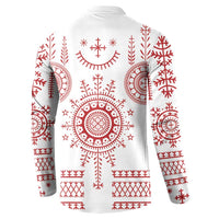 Croatia Sicanje Tattoo Kolo Inspired Button Sweatshirt - Wonder Print Shop