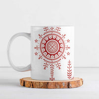 Croatia Sicanje Tattoo Kolo Inspired Ceramic Mug - Wonder Print Shop
