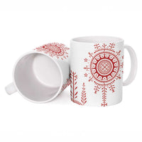 Croatia Sicanje Tattoo Kolo Inspired Ceramic Mug - Wonder Print Shop