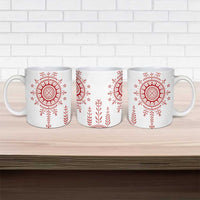 Croatia Sicanje Tattoo Kolo Inspired Ceramic Mug - Wonder Print Shop