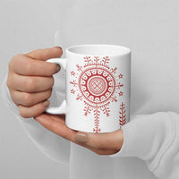 Croatia Sicanje Tattoo Kolo Inspired Ceramic Mug - Wonder Print Shop
