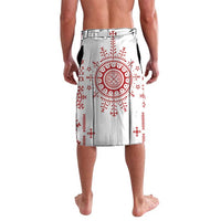 Croatia Sicanje Tattoo Kolo Inspired Lavalava - Wonder Print Shop