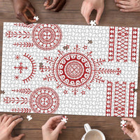 Croatia Sicanje Tattoo Kolo Inspired Puzzle - Wonder Print Shop