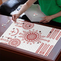Croatia Sicanje Tattoo Kolo Inspired Puzzle - Wonder Print Shop
