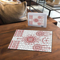 Croatia Sicanje Tattoo Kolo Inspired Puzzle - Wonder Print Shop